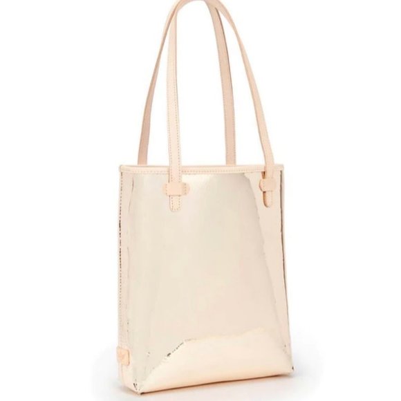 NWT New Consuela Goldie Gold Everyday Tote